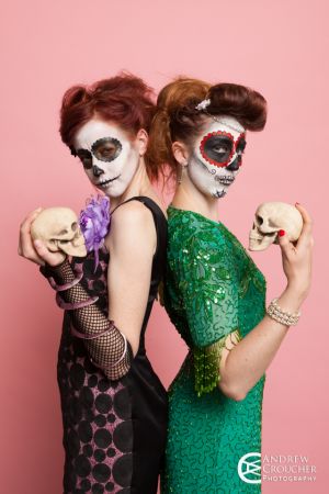 Day of the dead - Dia de Muertos - Mystique Rose and Nadine Groat - Andrew Croucher Photography 2.jpg